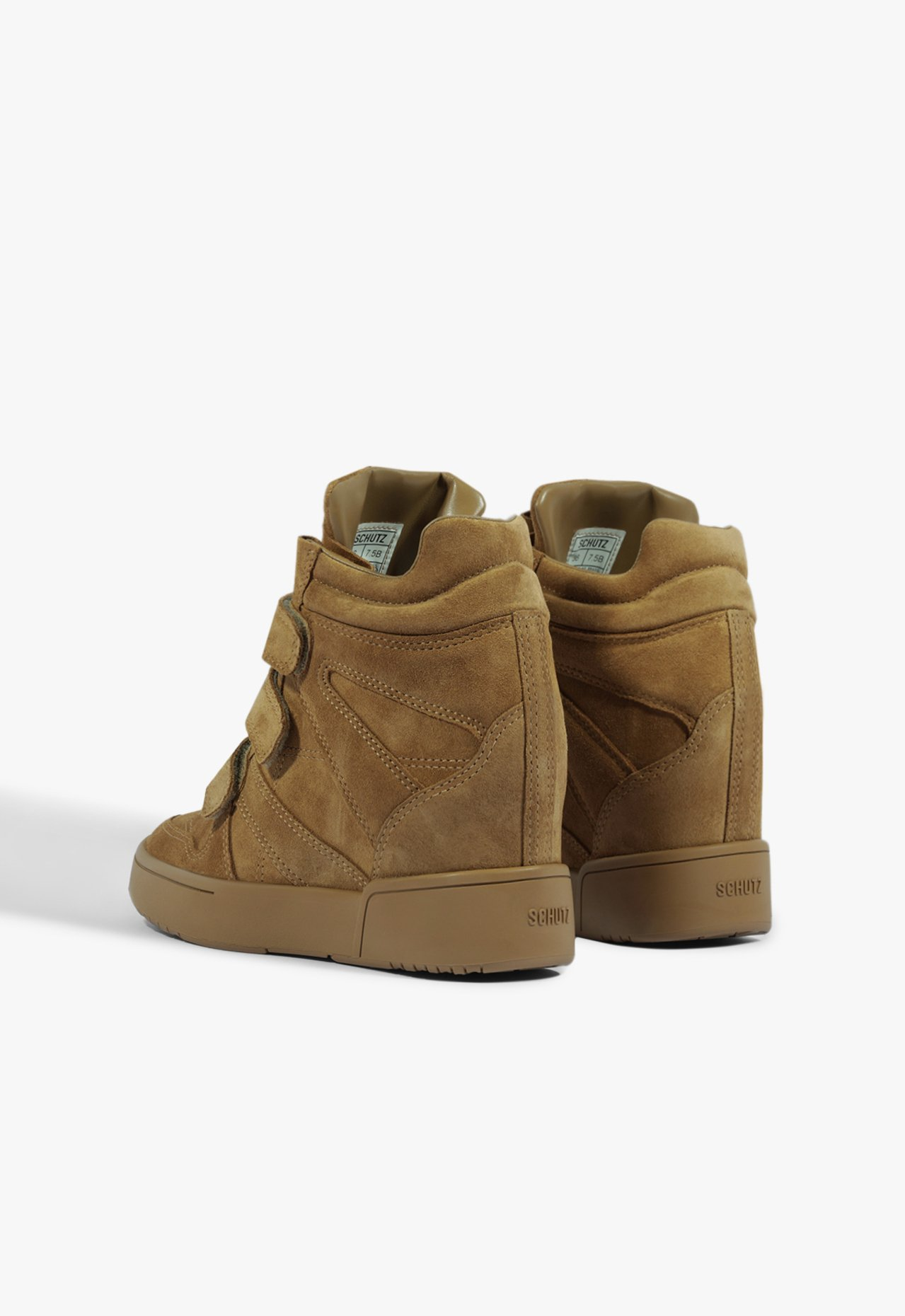 Tenis Sneaker 95 Cano alto Camurça Marrom | ZZ MALL