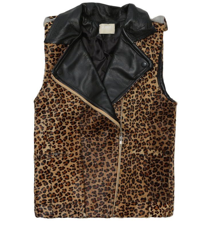 Blusa Manga Curta Onça