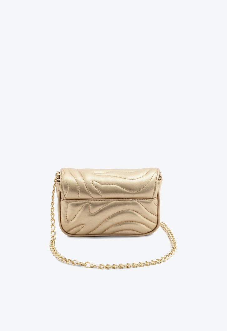 Bolsa Tiracolo Pequena Lily Dourada