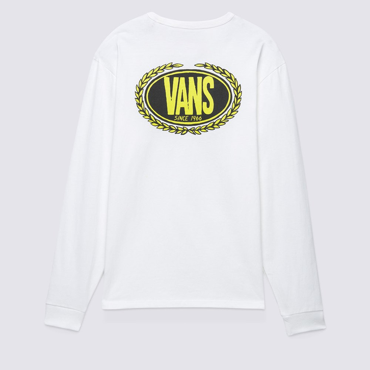 Camiseta Emblem Skate Classics Otw Ls Sk8 Weareaway White