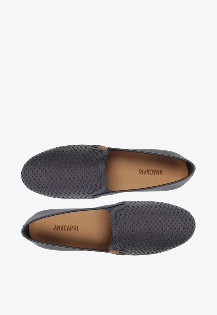 Tênis Slip On Azul Marinho Anacapri Ana