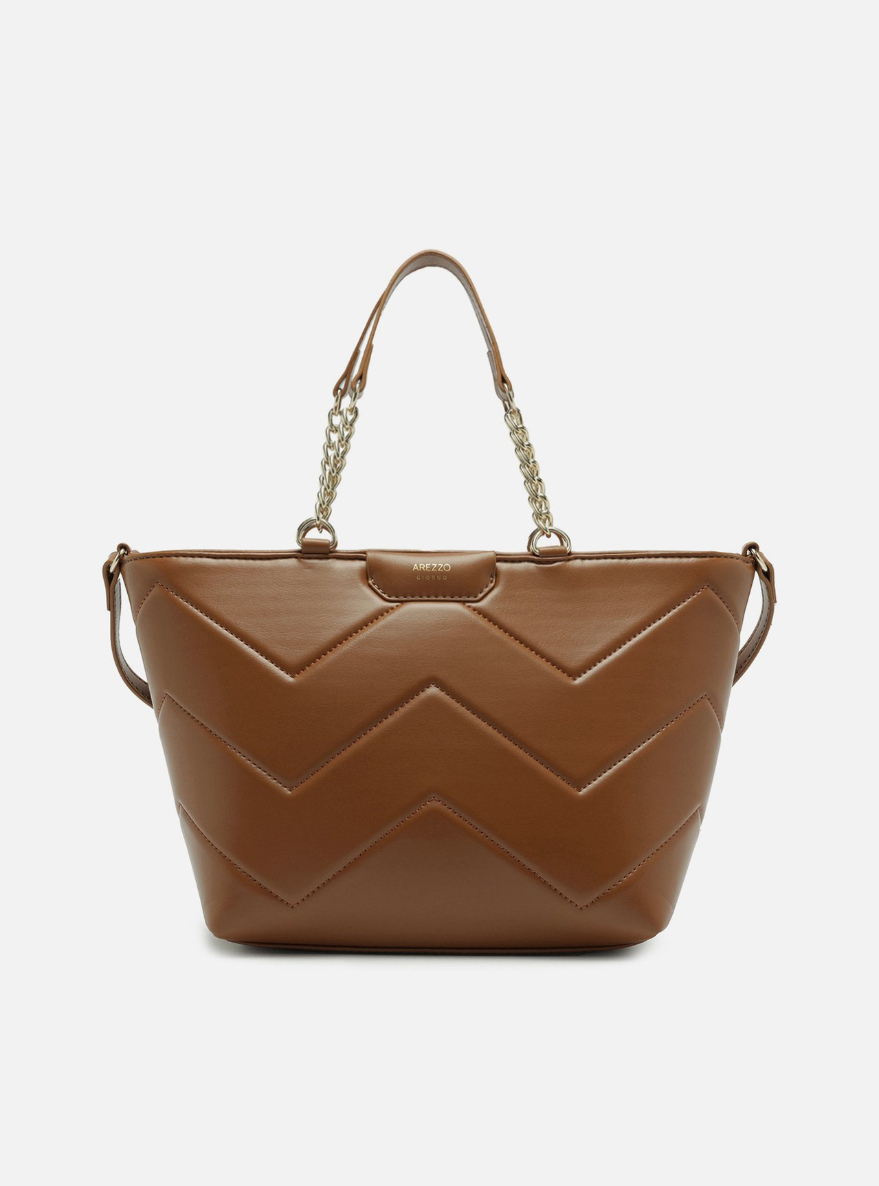 【予約販売品】 Bolsa MALL ZZ | Matelassê Grande Giorno Marrom Tote その他