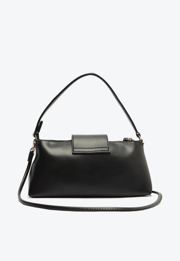 Bolsa Tiracolo Preta Anacapri Baguete Classy Média