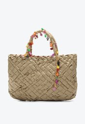 Bolsa Tote Bege Vicenza Anna Grande