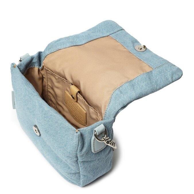Bolsa Arezzo Tiracolo Azul Tecido Jeans Vicky Pequena | ZZ MALL