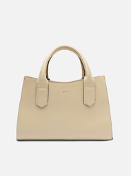 Bolsa Tote Nude Arezzo Couro Média Básica