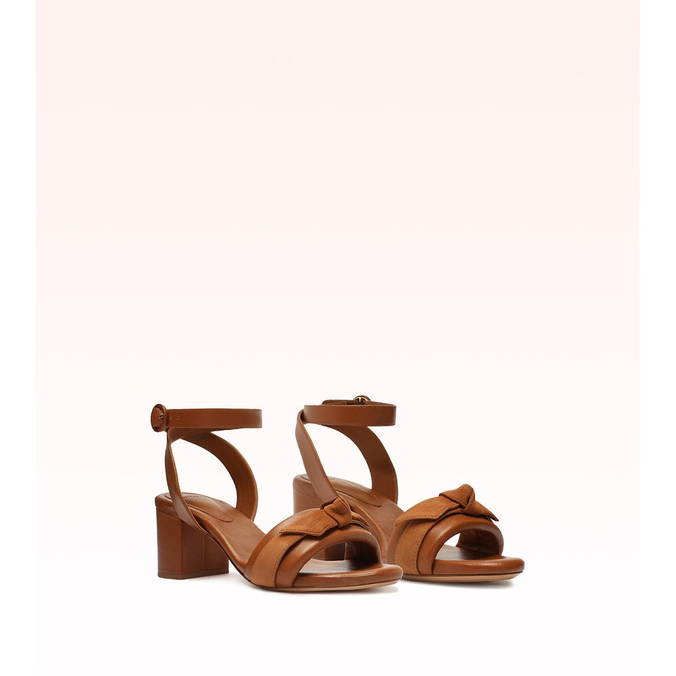 Ankle Wrap Soft Clarita 60 Cuoio