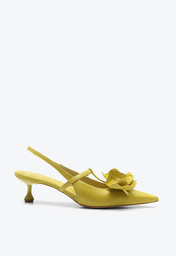 Slingback Verde Vicenza Jasmin