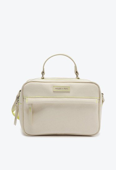 Bolsa Tiracolo Média Natural Collab Arezzo | ZZ MALL