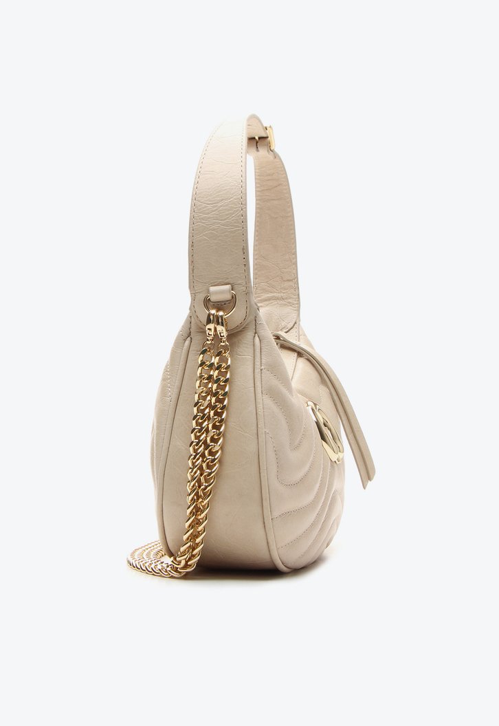 Bolsa Tiracolo Belle Pequena Bege