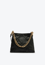 Bolsa Preta Schutz Squared Couro