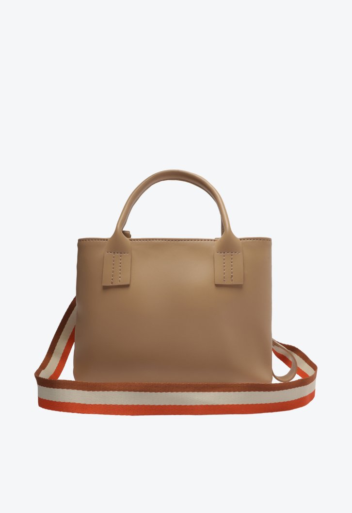 Bolsa Tote Nude Anacapri Multibolsos Média