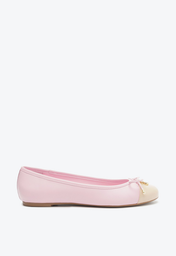 Sapatilha Rosa Schutz Bailarina Couro