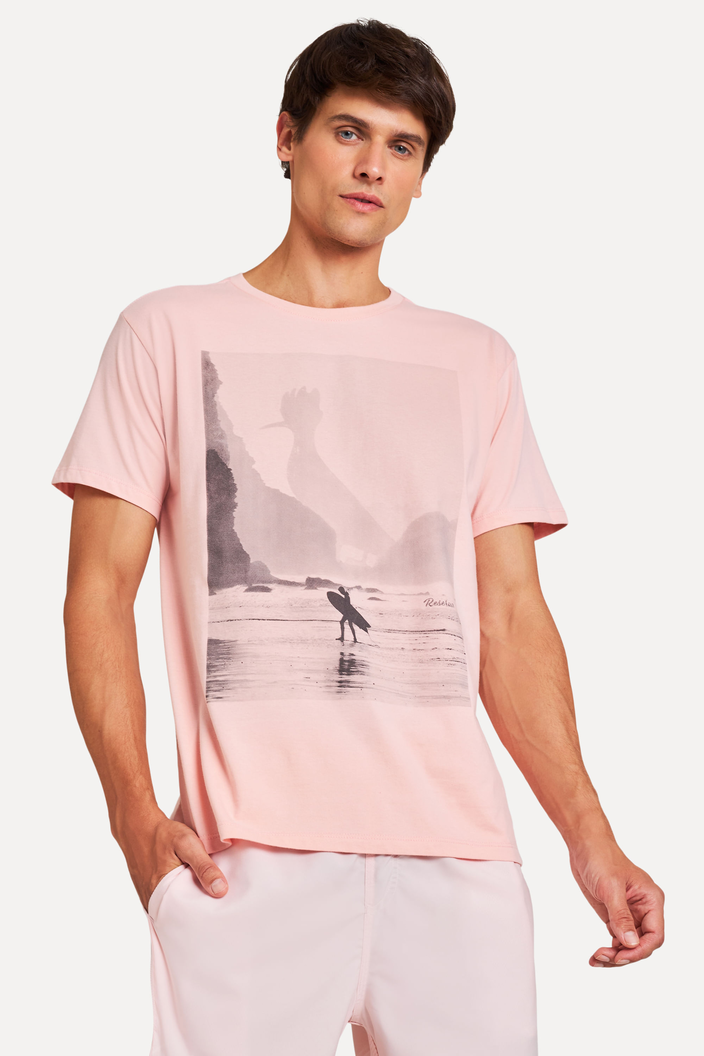 Camiseta Rosa Reserva Surf