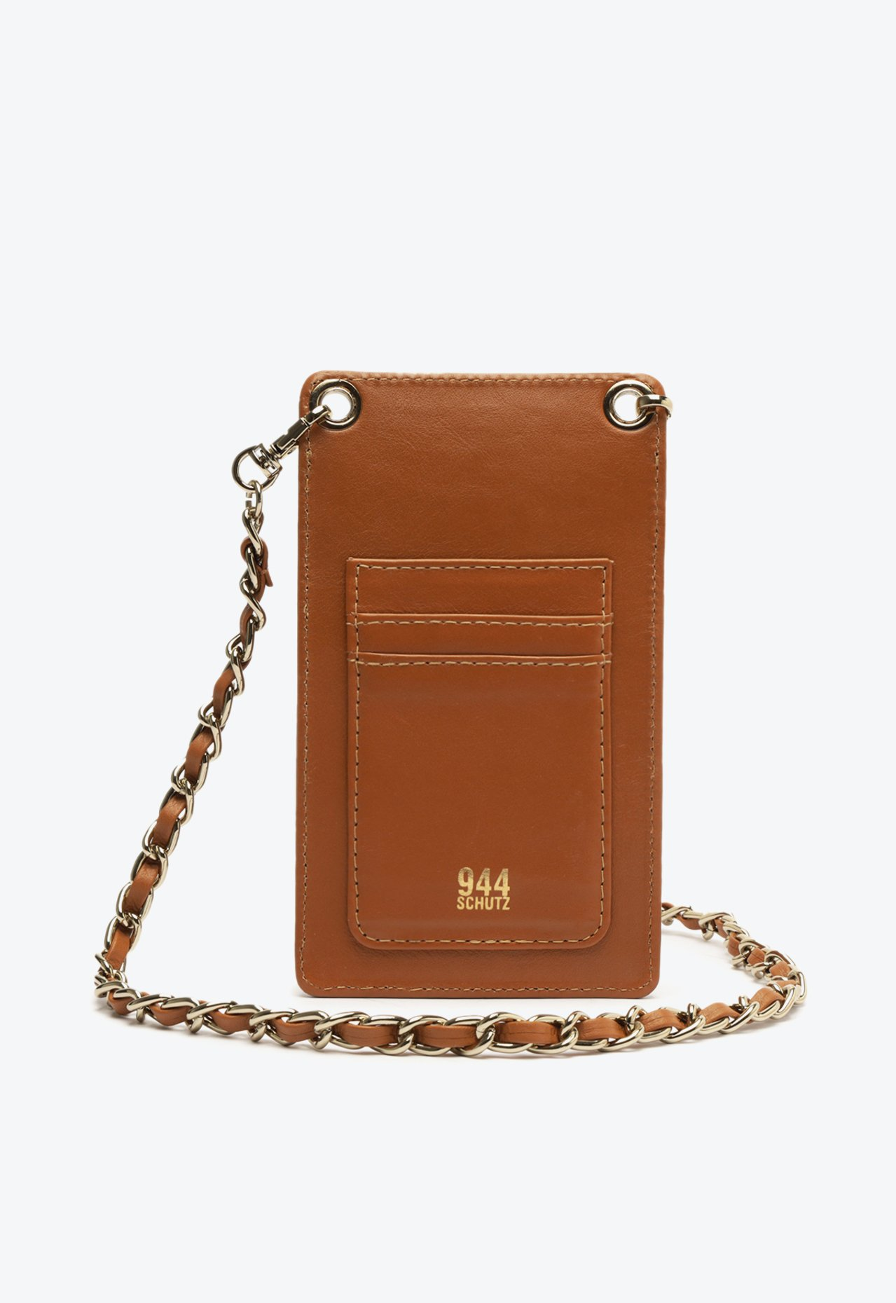 Porta Celular Marrom Schutz 944 Couro | ZZ MALL
