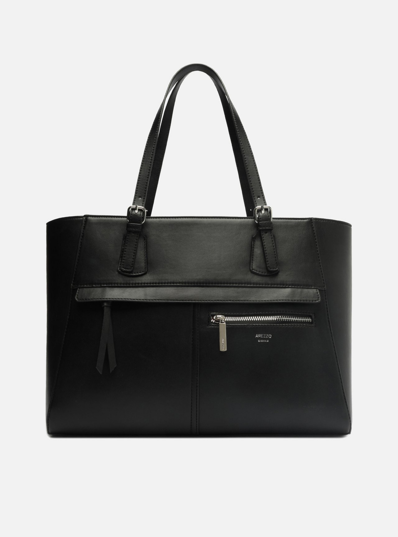 Bolsa Tote Preto Grande | ZZ MALL