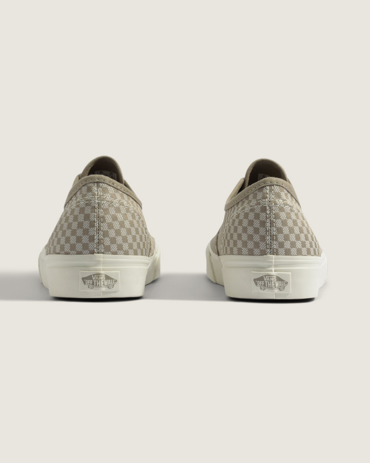 Tênis Authentic Micro Check Taupe | ZZ MALL