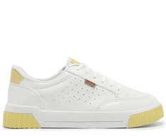 Tênis Branco E Anacapri Sola Vulcanizada Urban Furinhos Blush