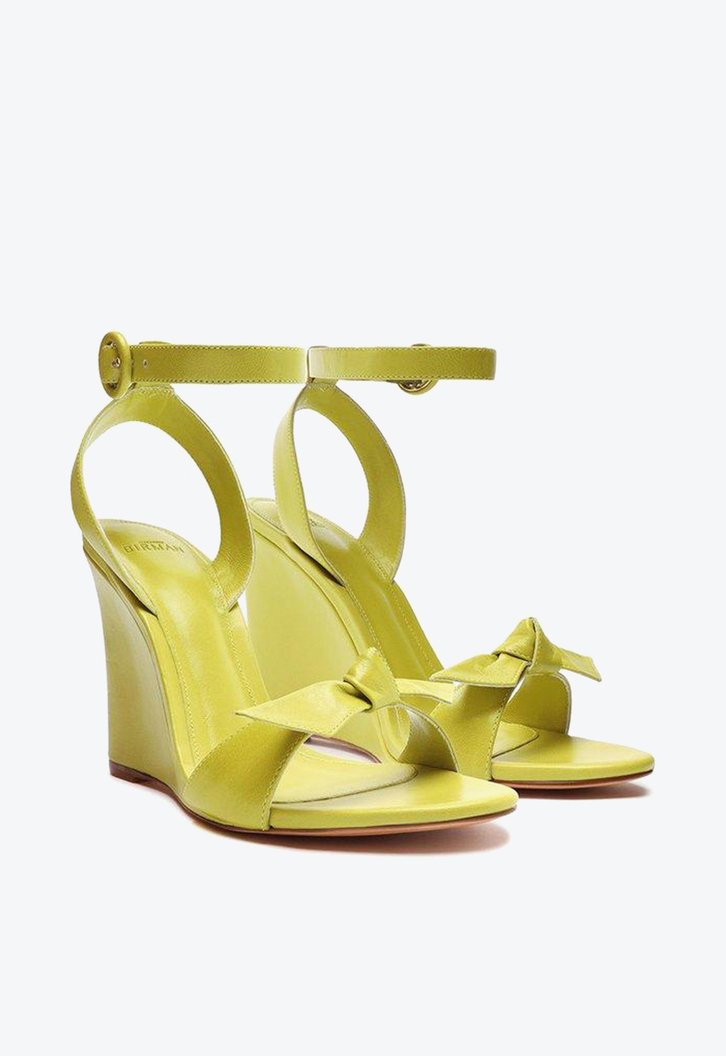 Clarita 100 Wedge Green Apple