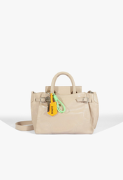 Bolsa Tote Bege Schutz Pequena Heaven Couro
