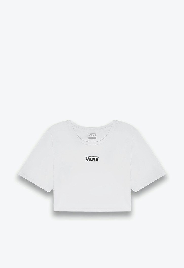 Camiseta Flying V Crew Crop Ii White