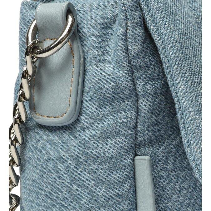 Bolsa Arezzo Tiracolo Azul Tecido Jeans Vicky Pequena | ZZ MALL