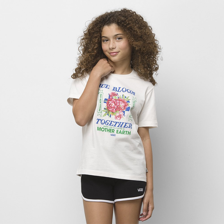 Camiseta Vans Infantil Eco Positivity X Earth Day Marshmallow