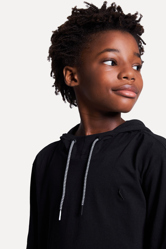 HOODIE PRETO RESERVA MINI FIO