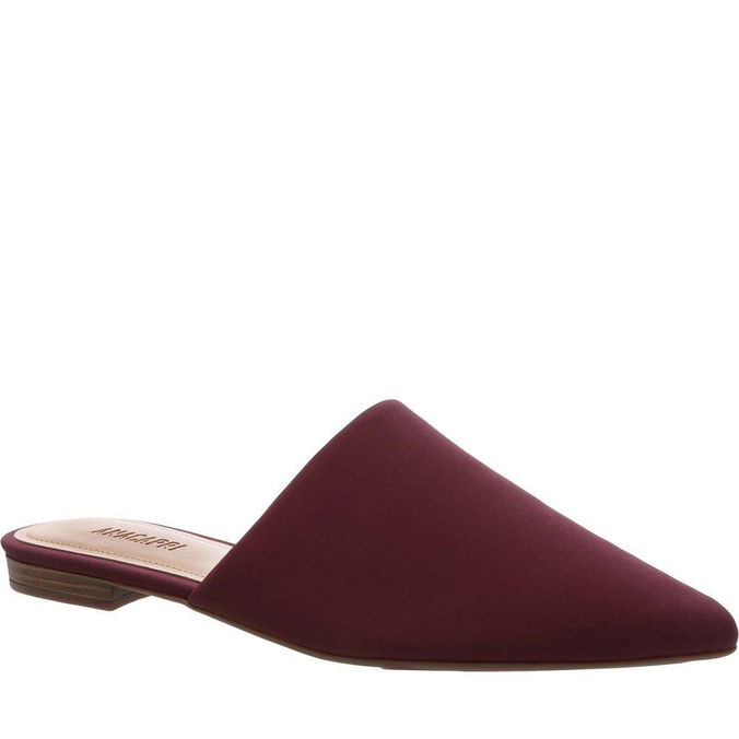 MULE VERMELHO ANACAPRI BICO FINO ESSENCIAIS AMORA | ZZ MALL