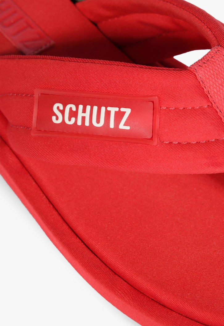 Chinelo Zoe Nylon Vermelho