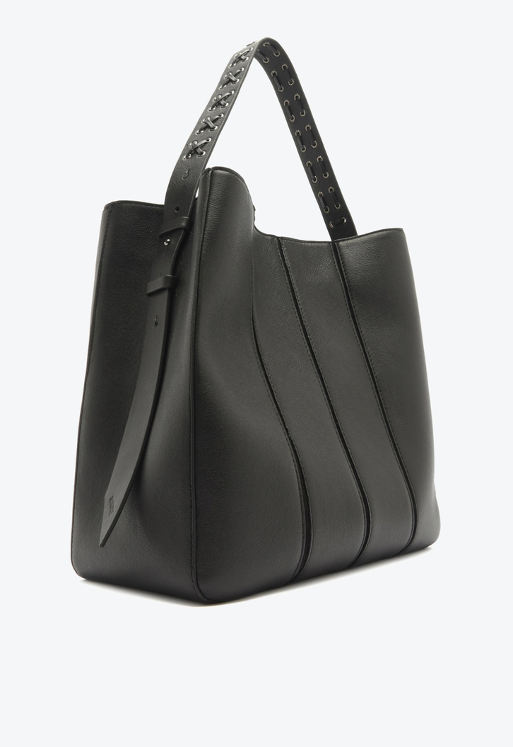 Bolsa Tote Preta Schutz Média Venus Couro | ZZ MALL