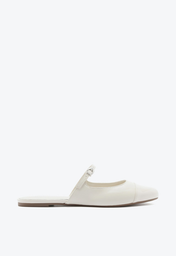 Sapato Mule Branca Schutz Verniz