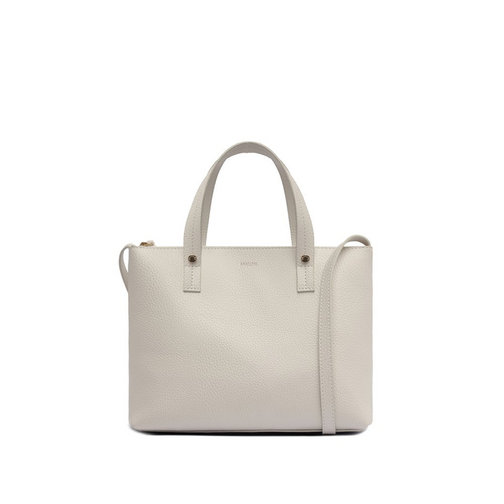 Bolsa Tote Média Monocolor Branca | ZZ MALL