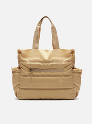 Bolsa Shopping Bege Nylon Gigi Sporty Grande