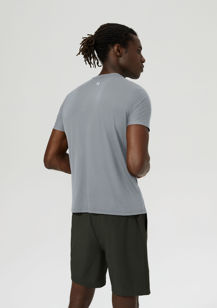 Kit Com 3 Camisetas Multicoloridas Hering Esportivas Manga Curta Com Proteção UV 50+