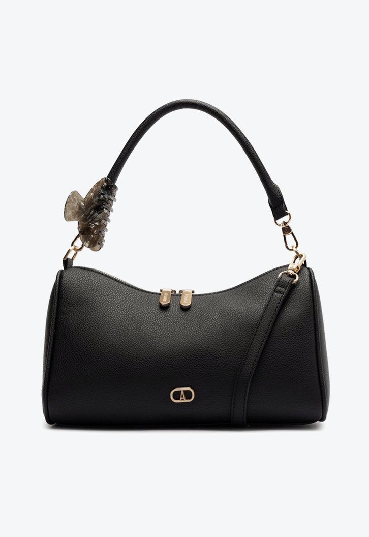 Bolsa Tiracolo Média Presilha Preta