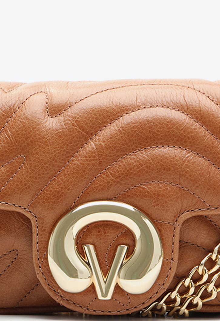 Bolsa Tiracolo Lily Pequena Marrom