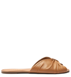 Sandália Rasteira Nude Arezzo Flats