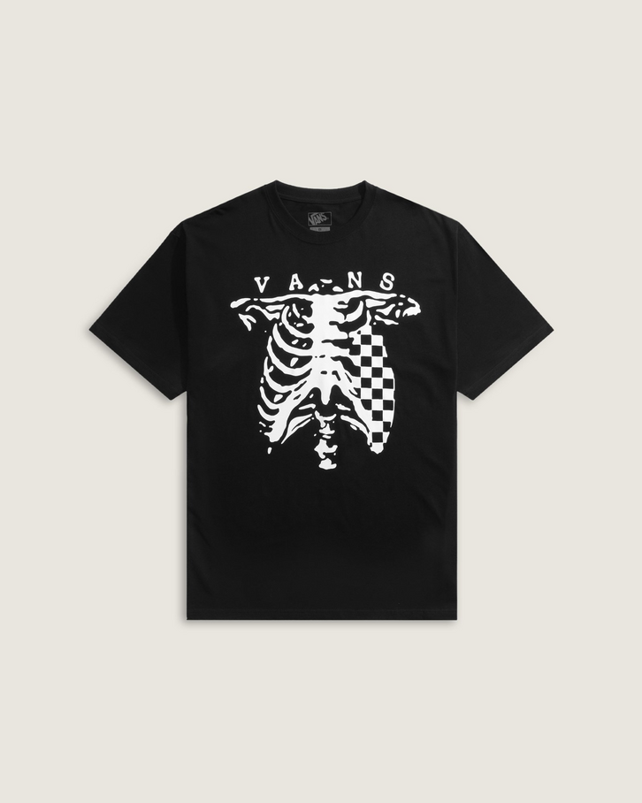 Camiseta Manga Curta Checker And Bones Festival Black