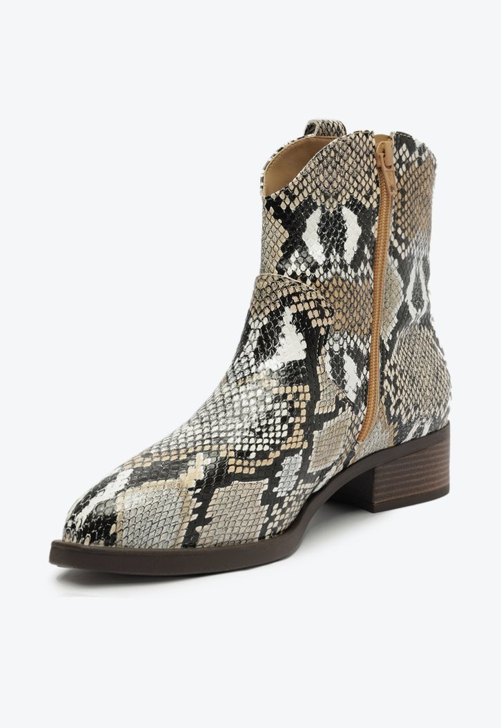 Bota Cano Curto Snake Western