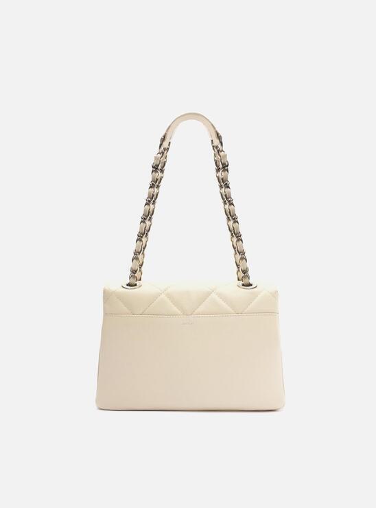 BOLSA TIRACOLO OFF-WHITE AREZZO COURO MIZZ MÉDIA