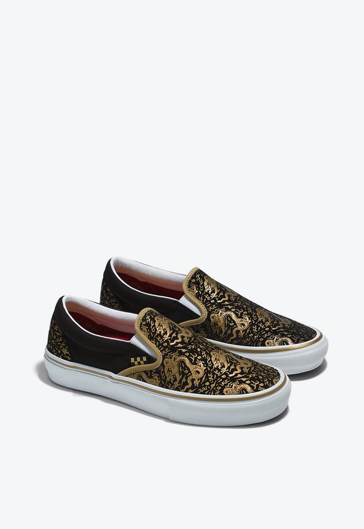 Tênis Skate Lunar New Year Black Gold