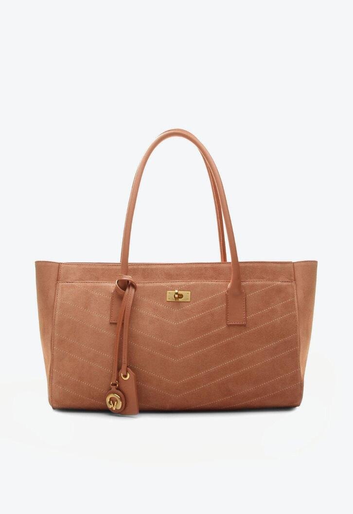 Bolsa Tote Merly Grande Rosa
