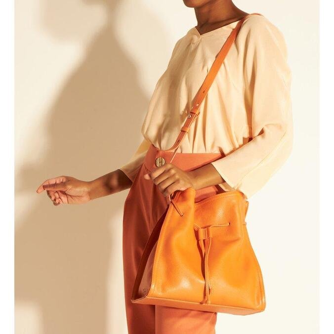 madewell drawstring bolsa