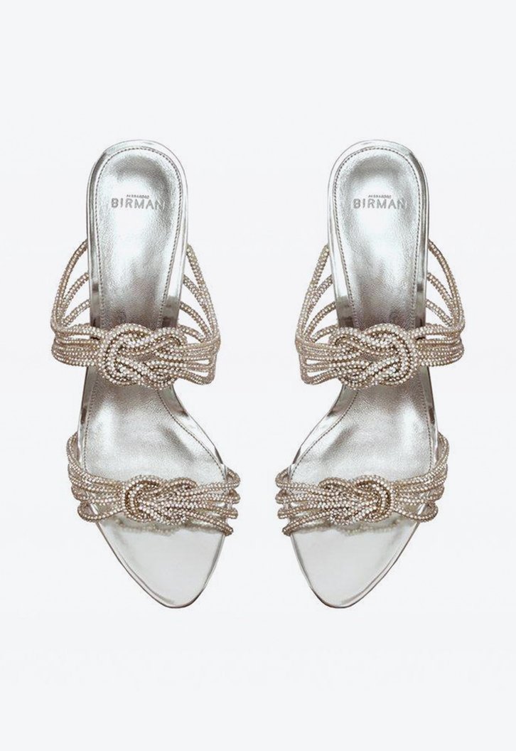Vicky Crystal Knot 85 Silver