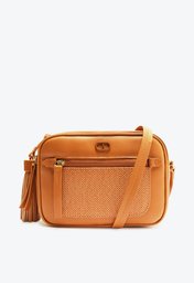 Bolsa Crossbody Marrom Anacapri Média Palha