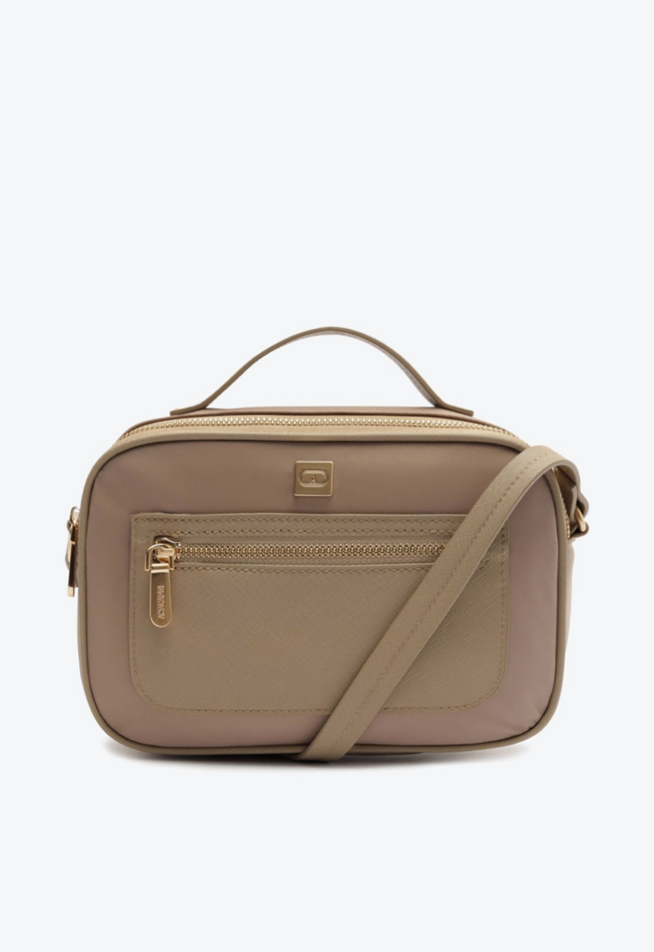 Bolsa Tiracolo Média Cinza