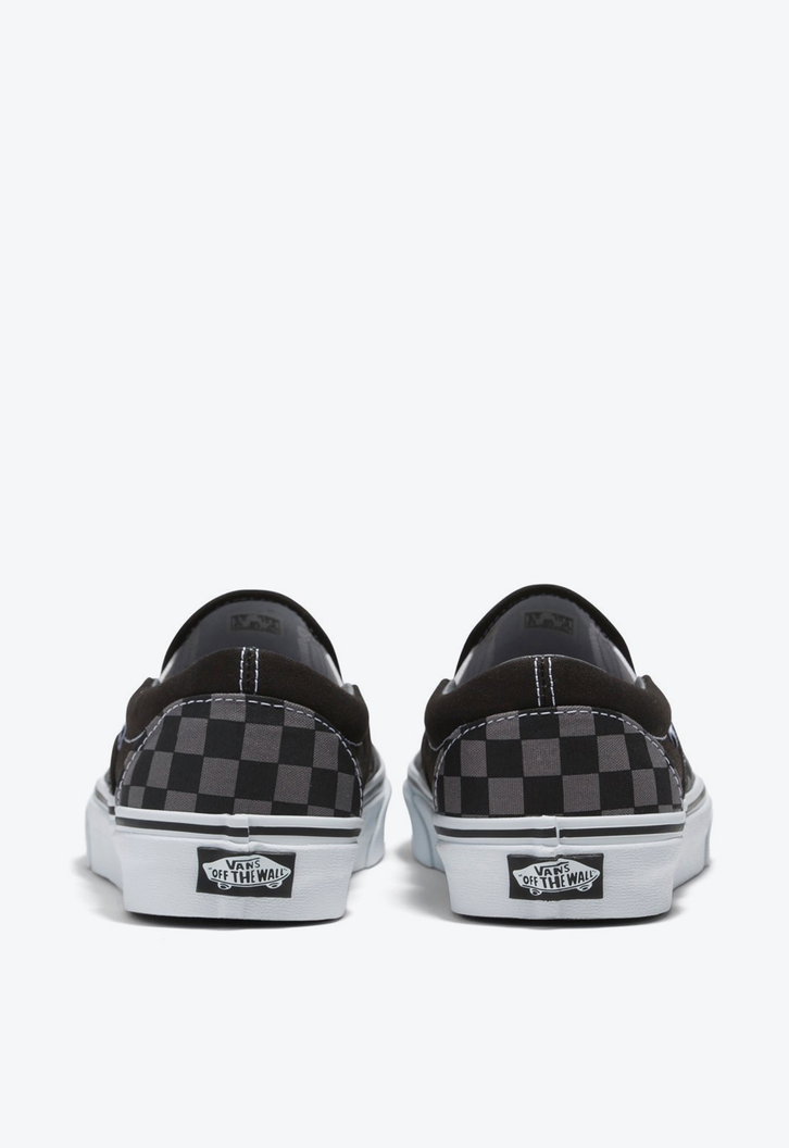 Tênis Vans Slip On Black Pewter Checkerboard