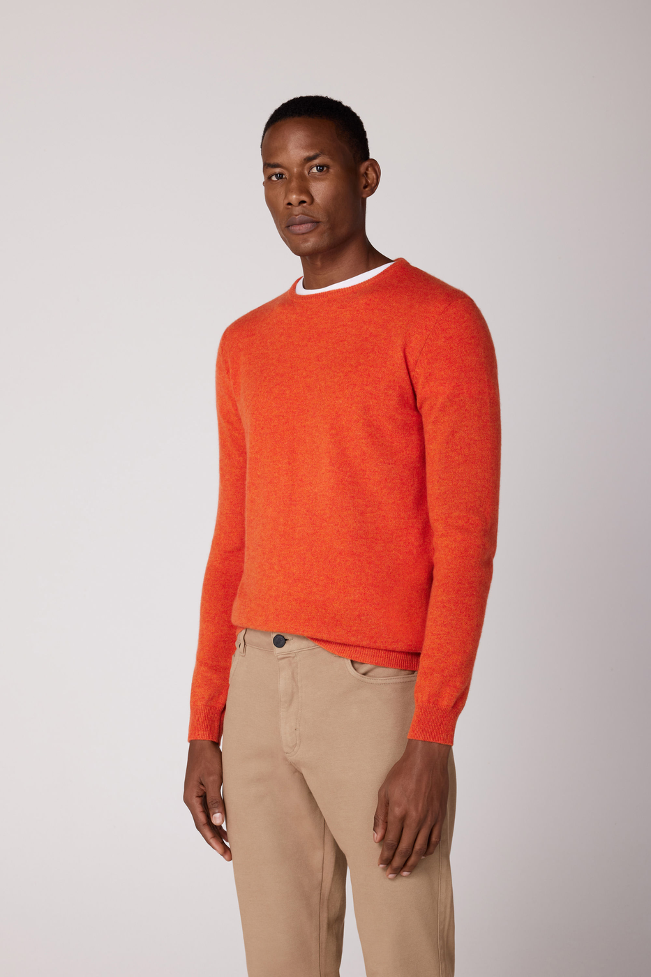 Suéter Laranja Oficina Reserva Puro Cashmere | ZZ MALL