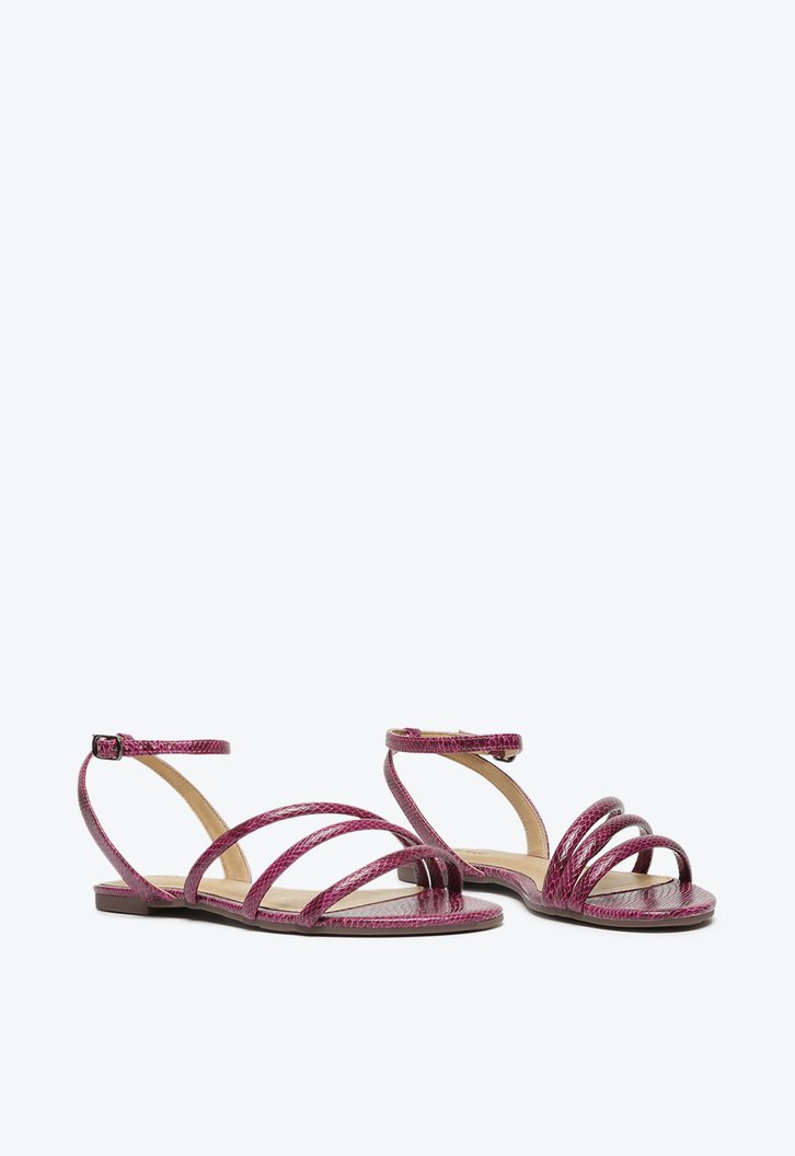 Sandália Rosa Anacapri Snake Fun